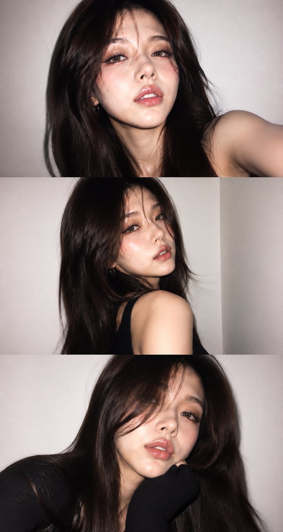 Fox-Eyed Girl Triple Shot Collage