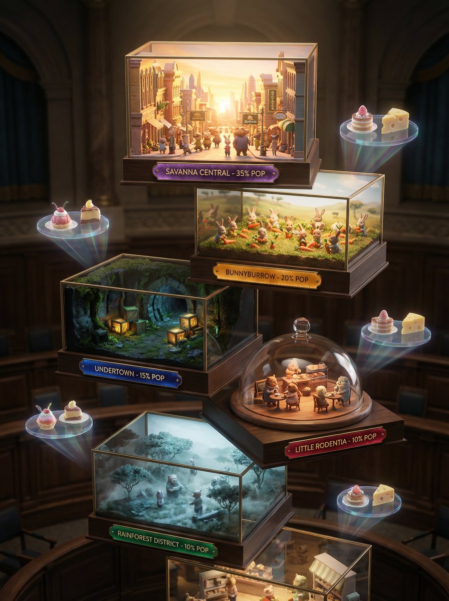 Miniature Zootopia Dreamscape