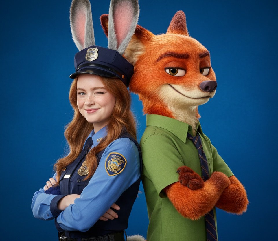 Live-Action Zootopia Portraits