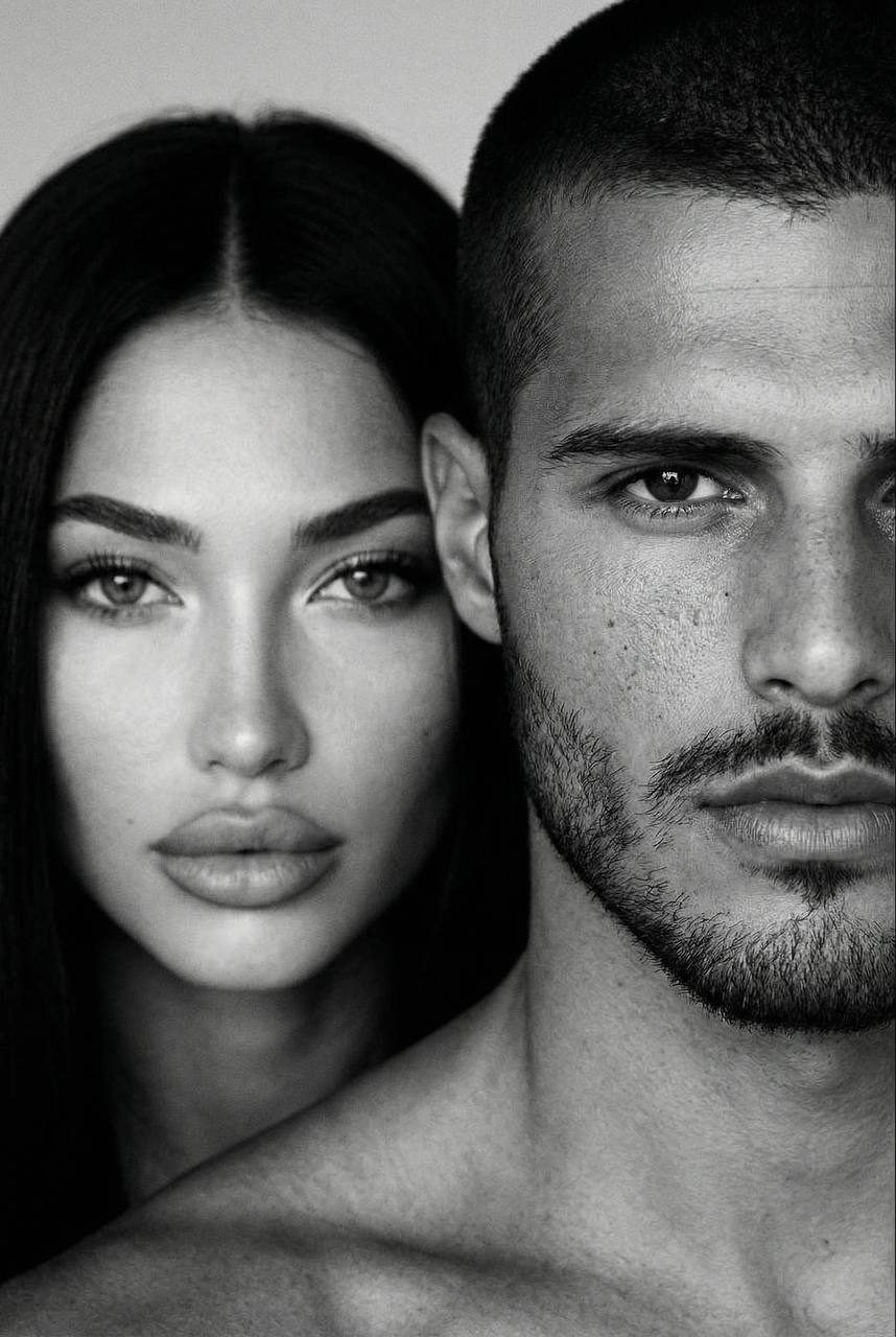 Monochrome Dual Fashion Portrait