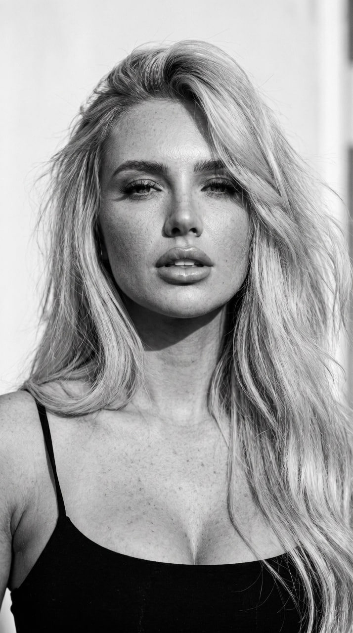Monochrome Film Portrait Editorial