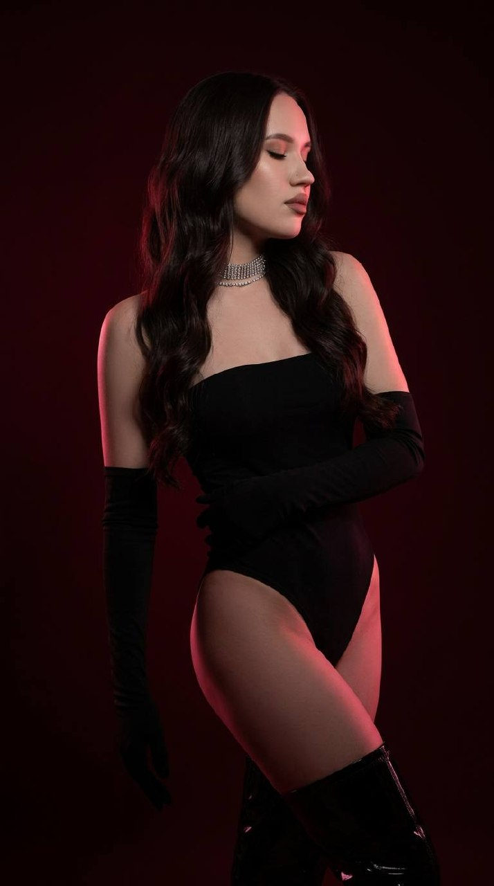 Raspberry Noir Fashion Art