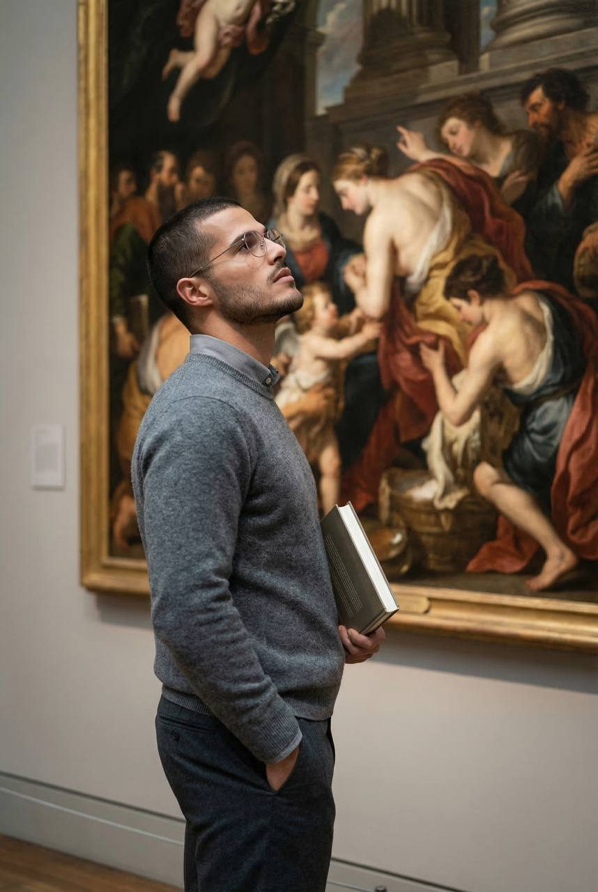 Intellectual Museum Contemplation
