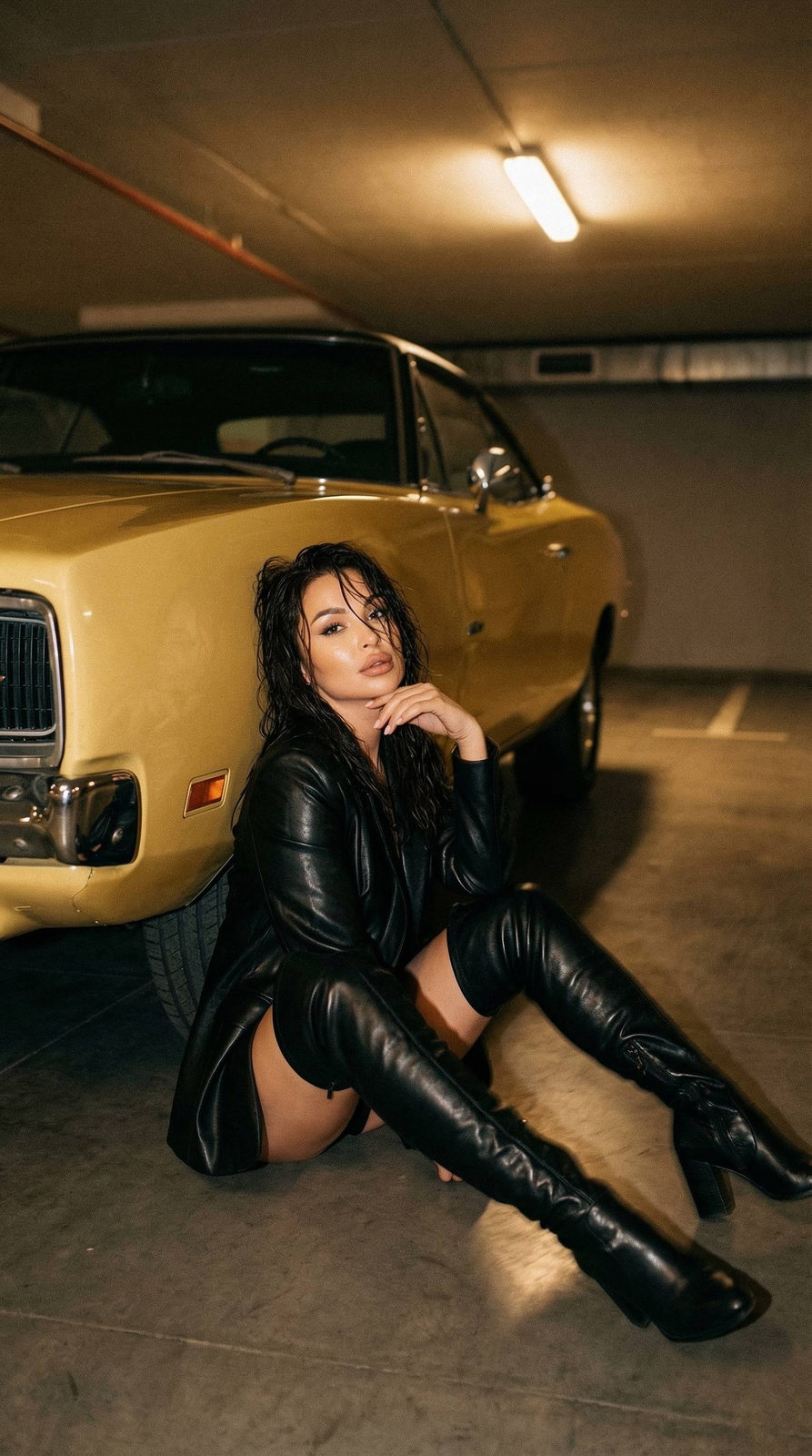 Vintage Garage Fashion Shoot