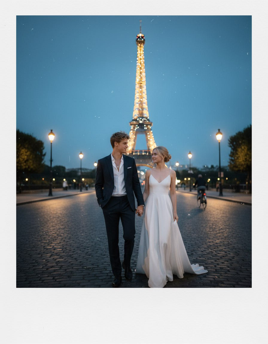 Paris Blue Hour Romance