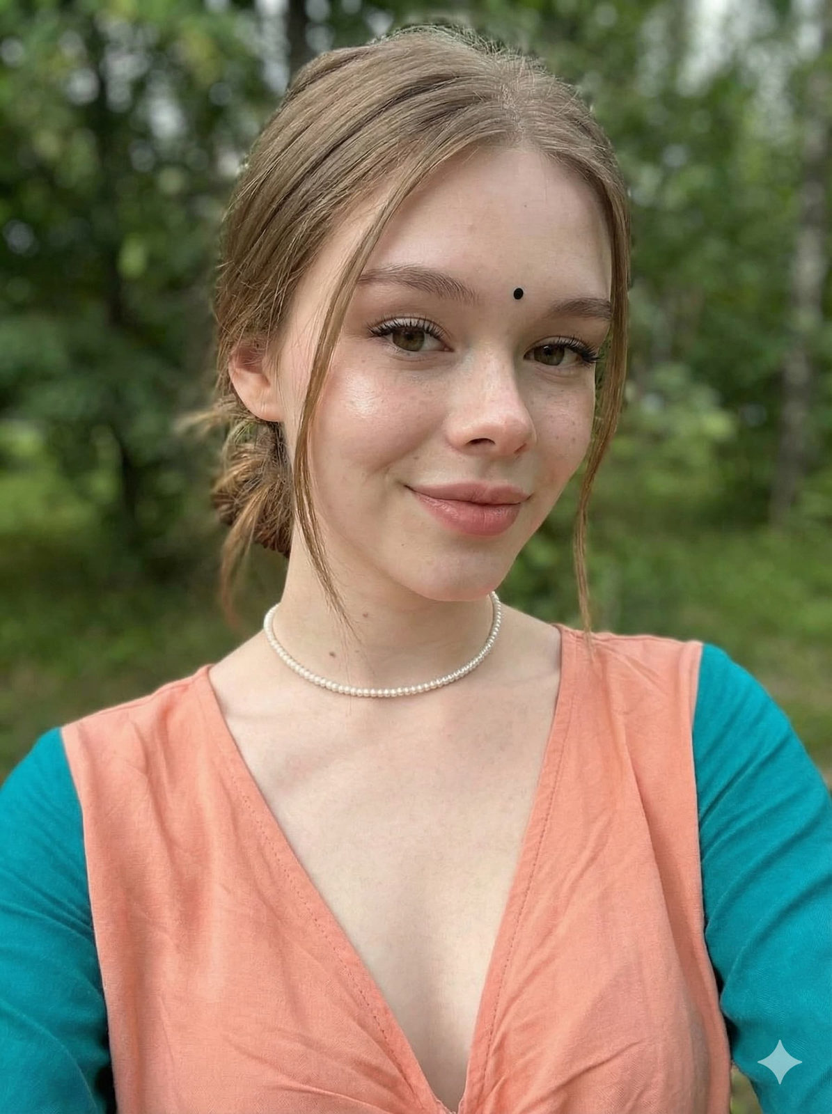 Radiant Beauty in Soft Light
