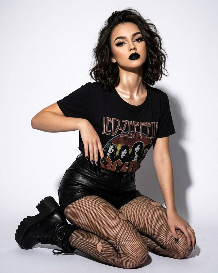 Rock Girl Studio Portrait Shoot