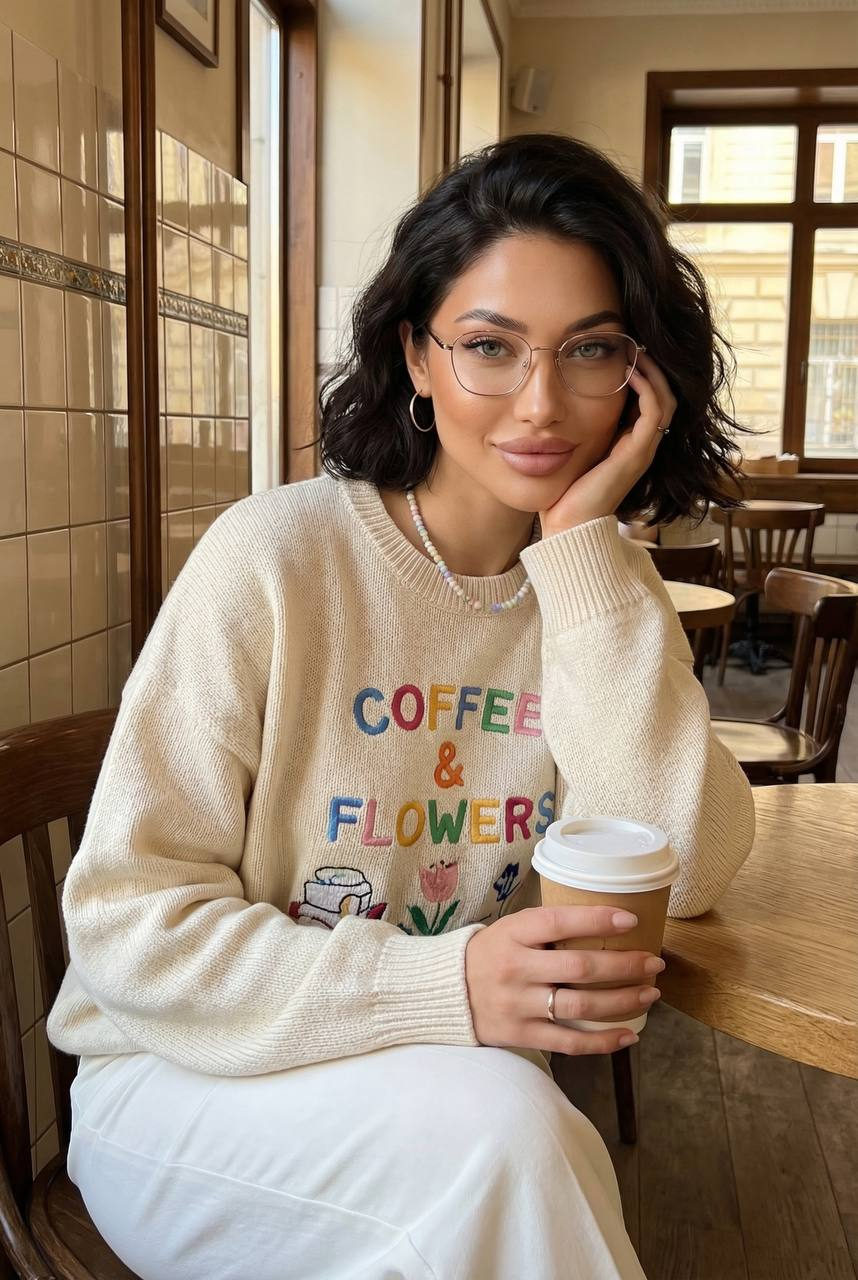 Cozy Cafe Portrait Moment