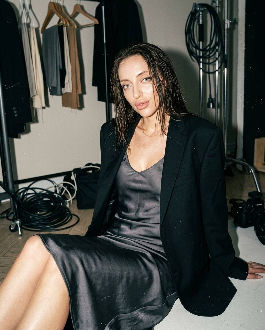 Backstage Fashion Portrait
