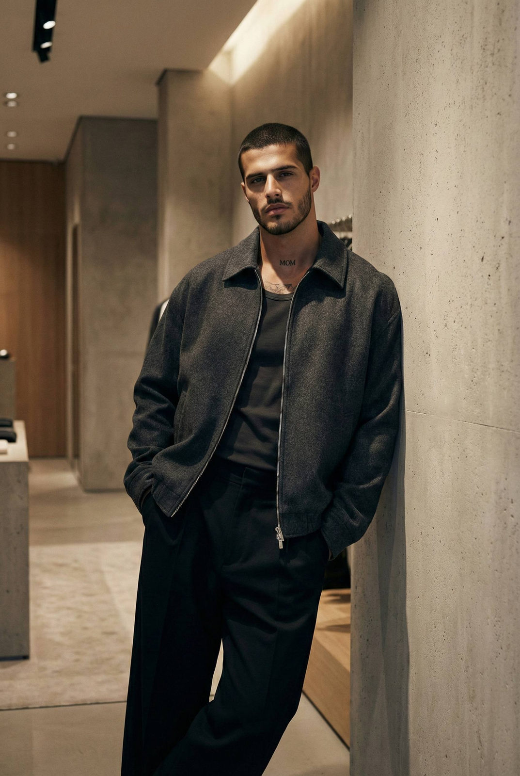 Urban Streetwear Editorial Portrait