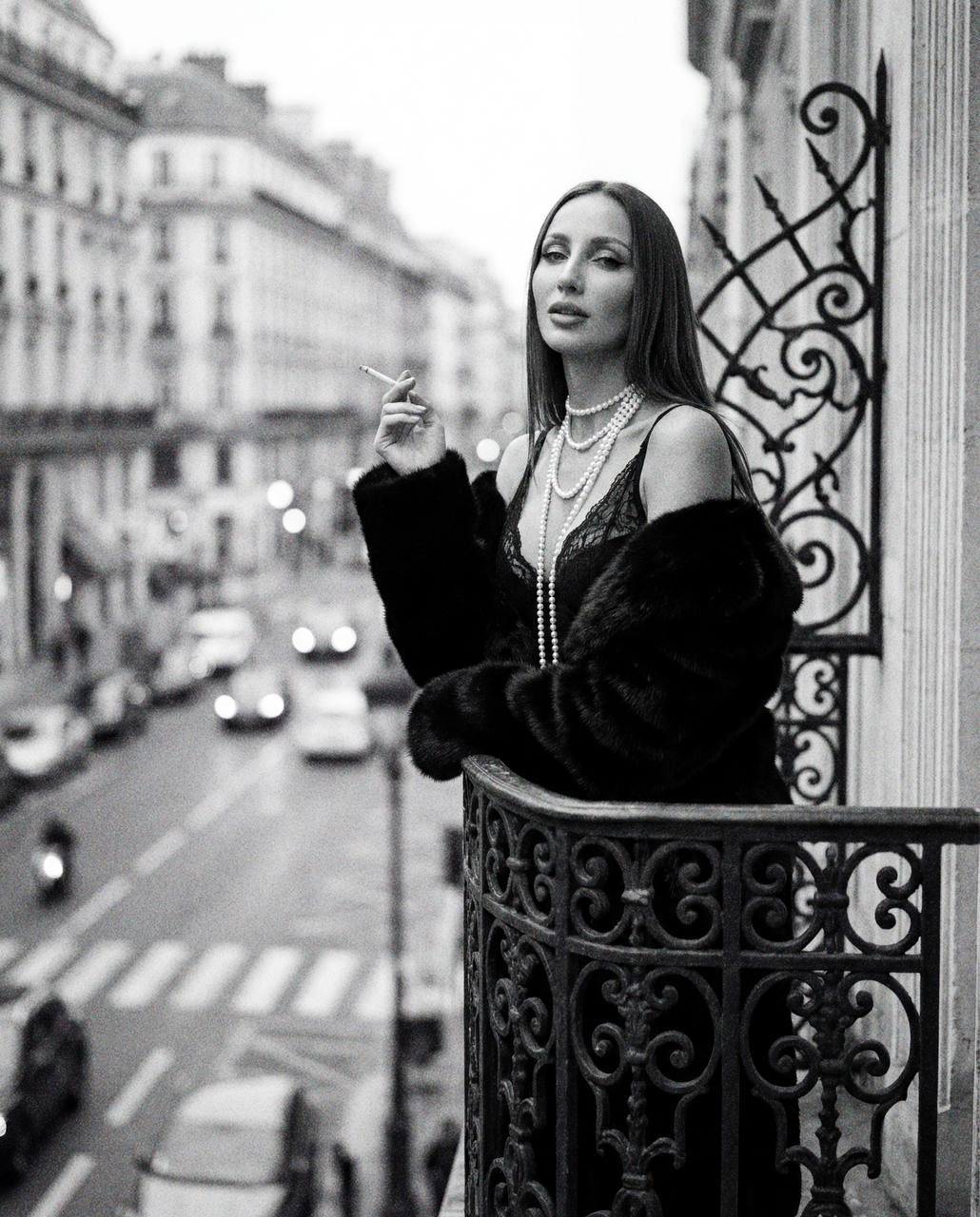 Paris Balcony Vintage Chic
