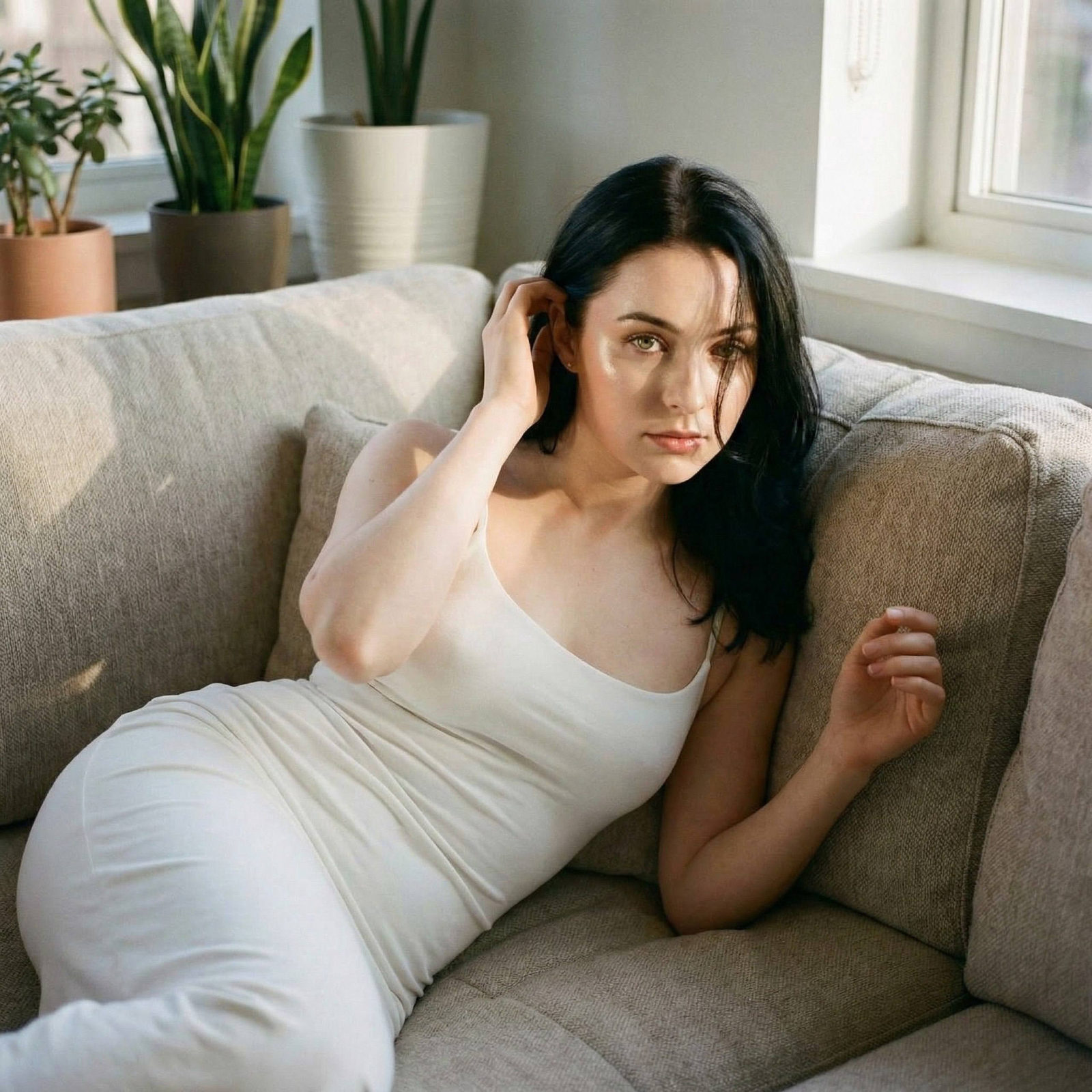 Golden Hour Elegant Portrait