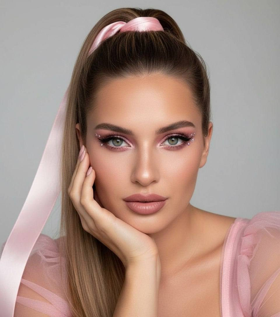 Pink Tulle Fairy Glam Portrait