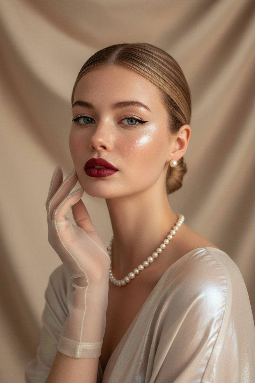 Luxury Vogue-Style Portrait Editorial