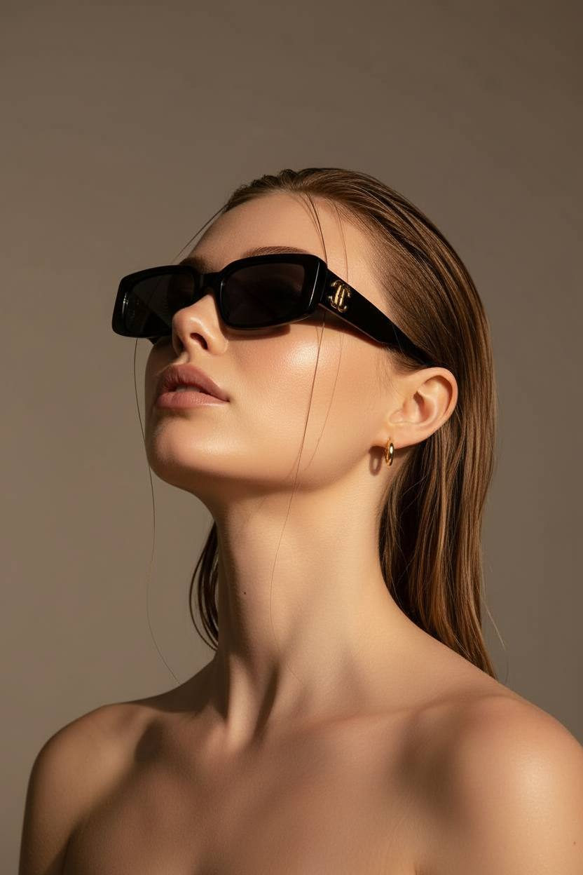 High-Fashion Minimalist Portrait