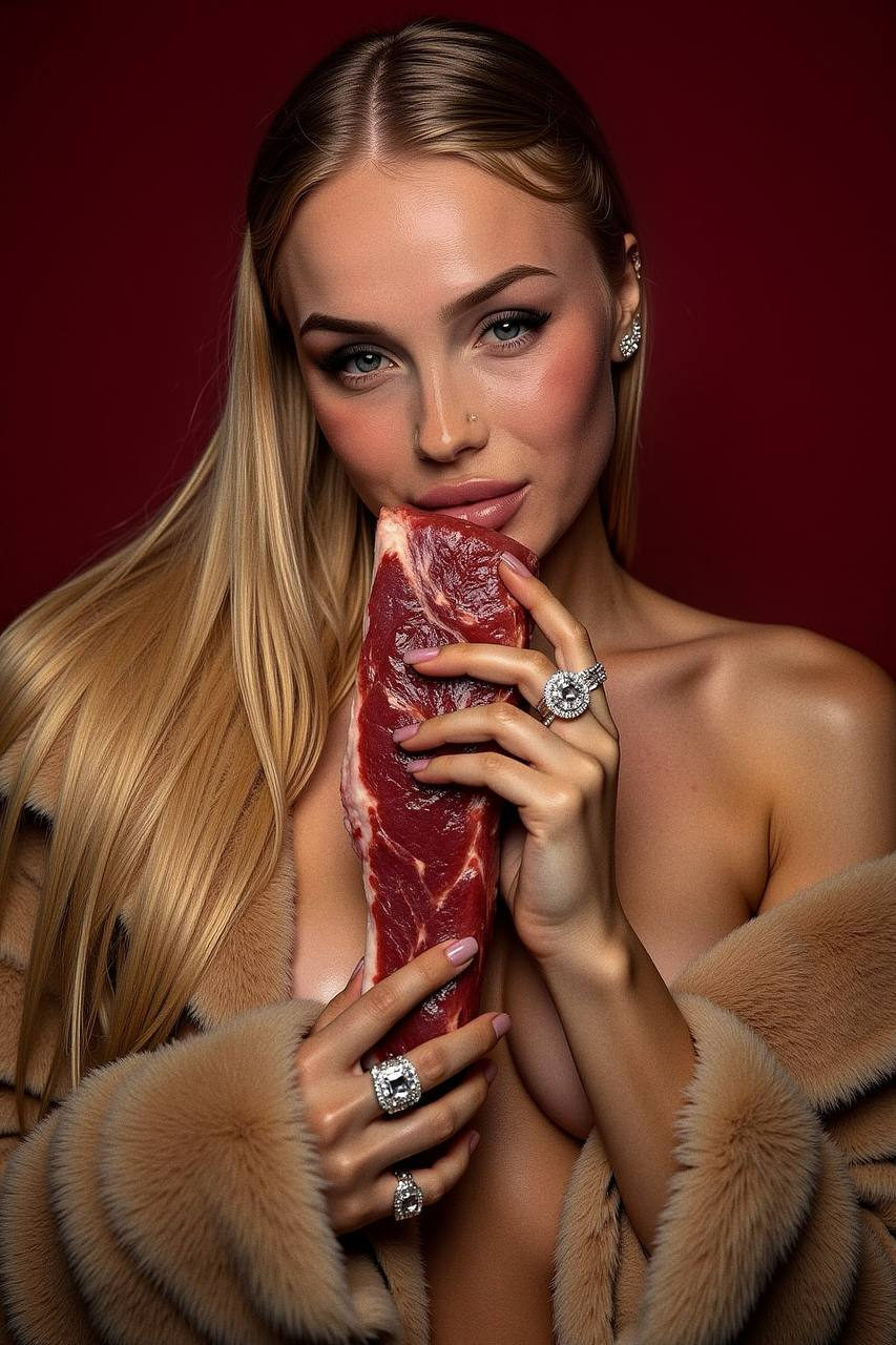 Blonde Seduction Raw Meat Fantasy