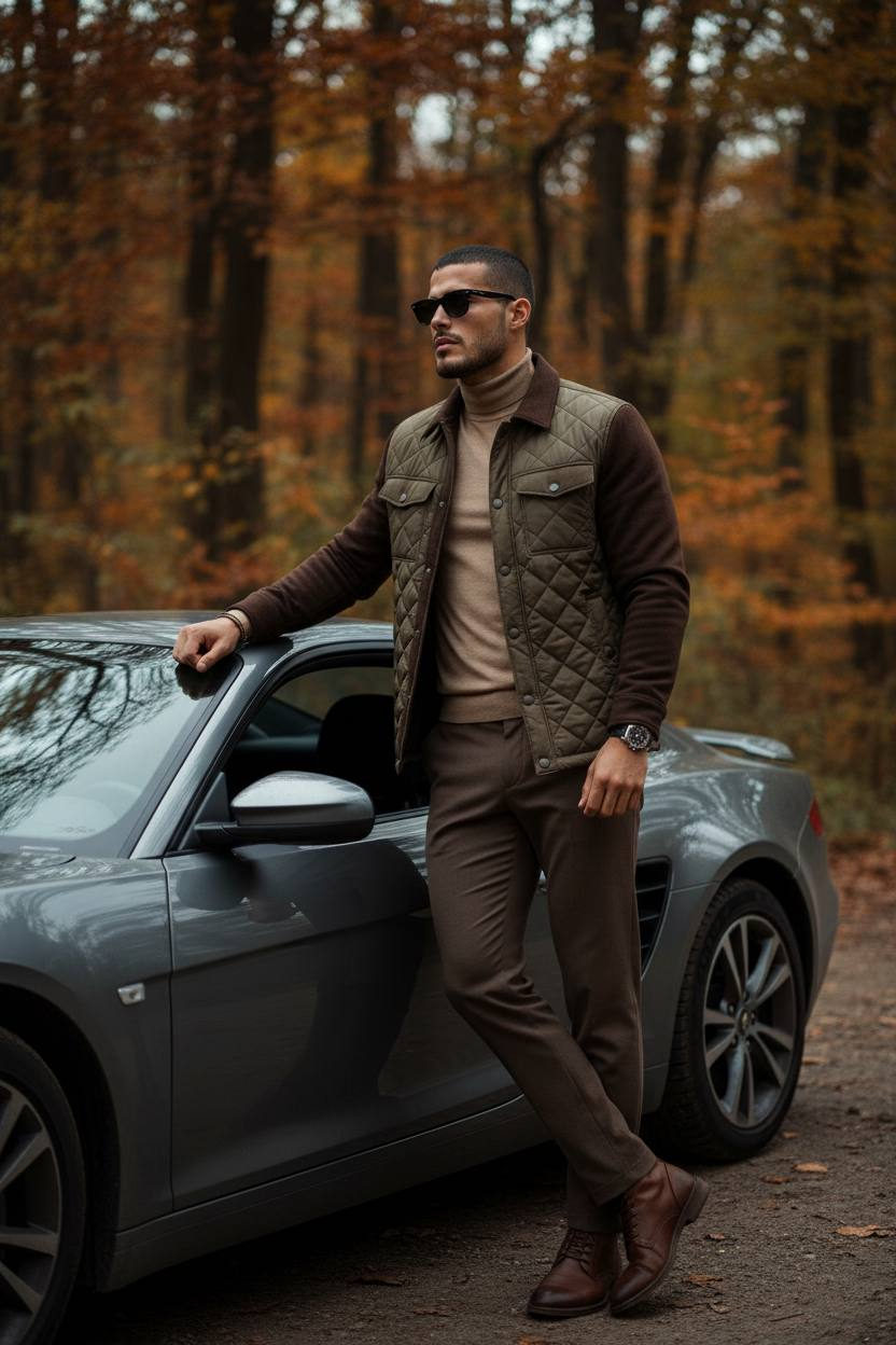 Autumn Gentleman Forest Portrait
