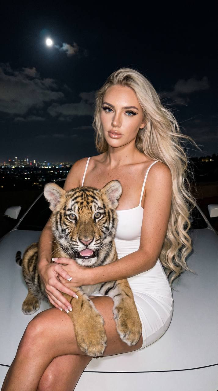 Night City Tiger Girl