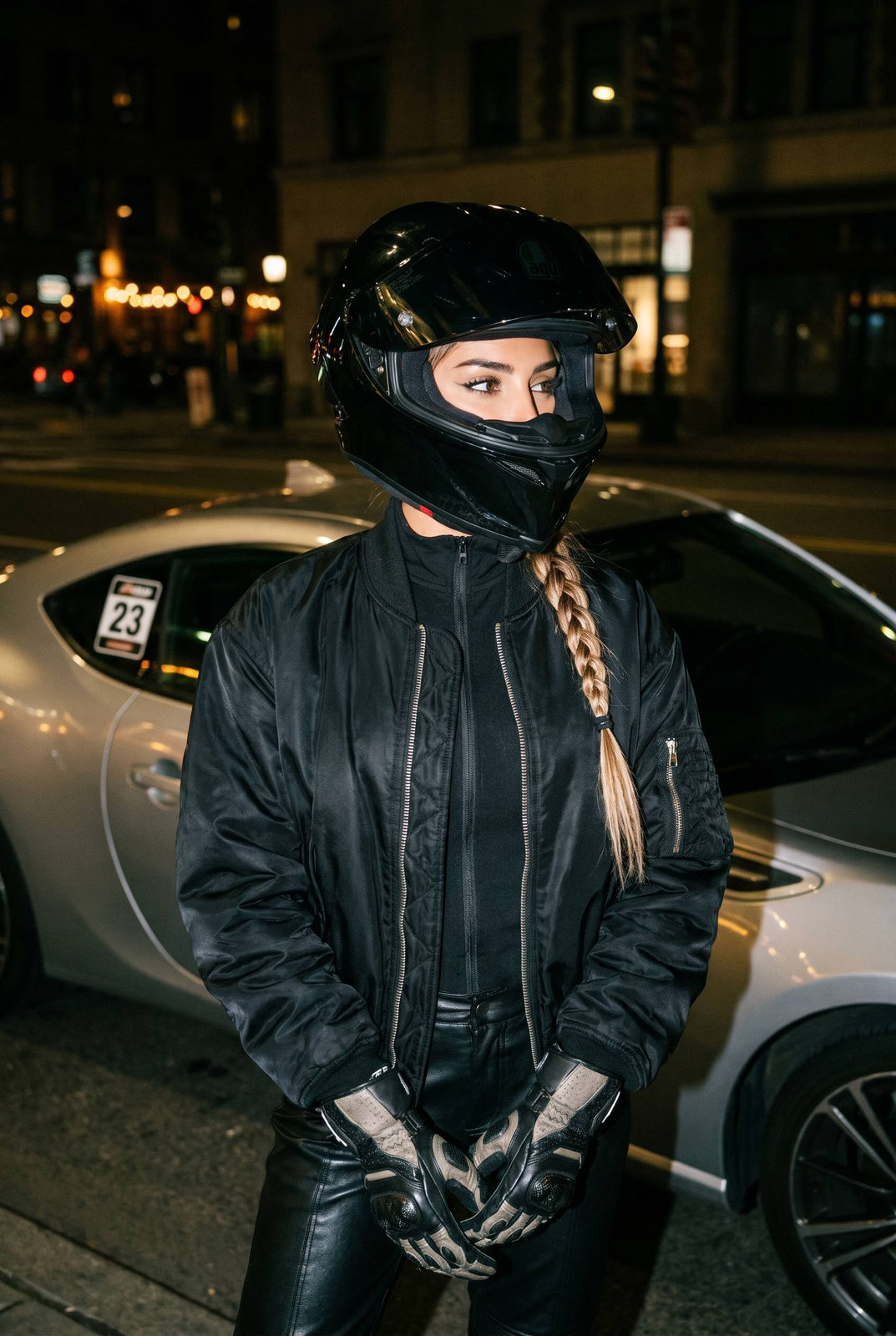 Night Rider Portrait
