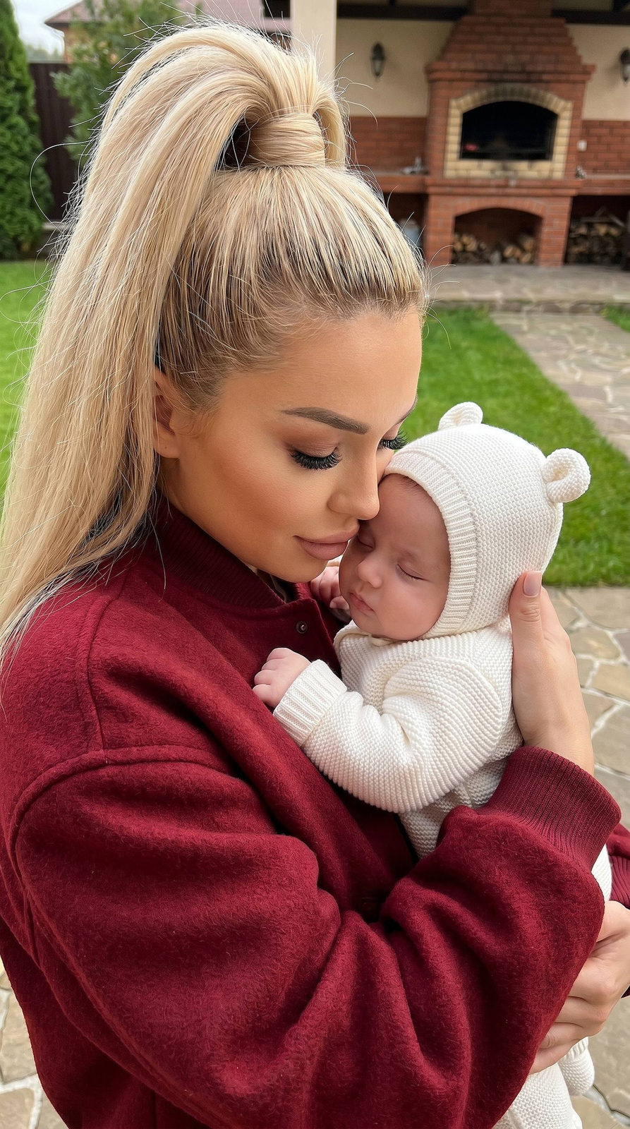 Tender Mother Baby Moment