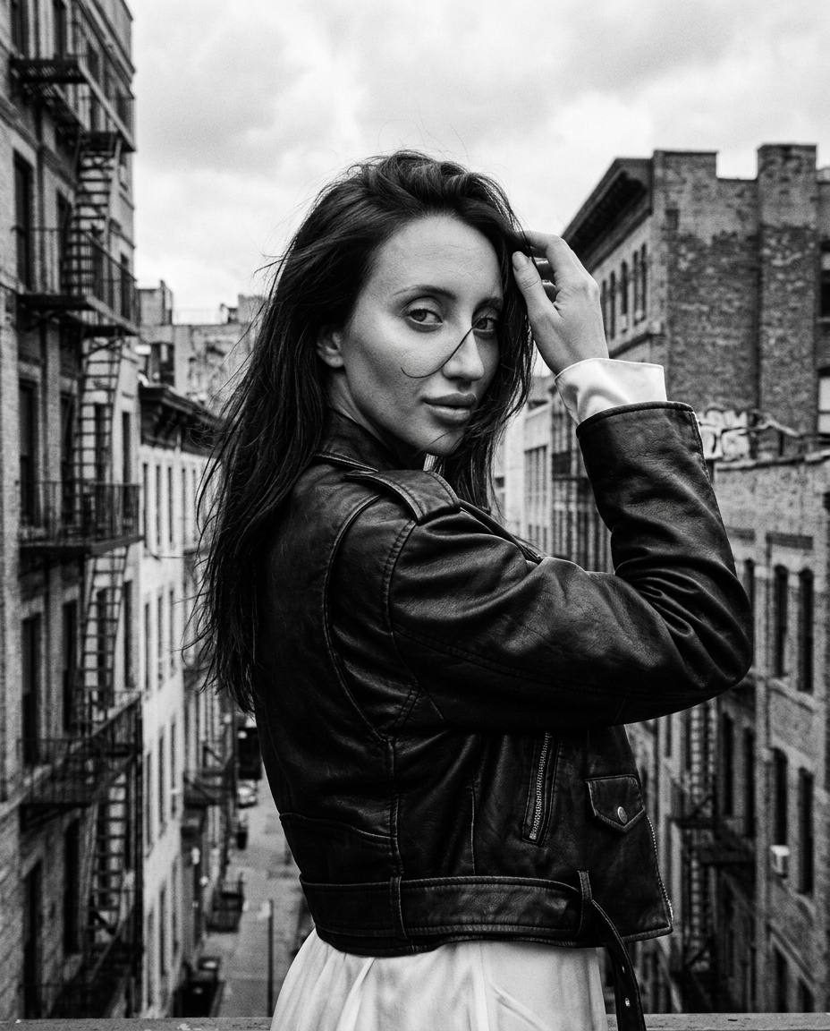 Vintage B&W Film Portrait