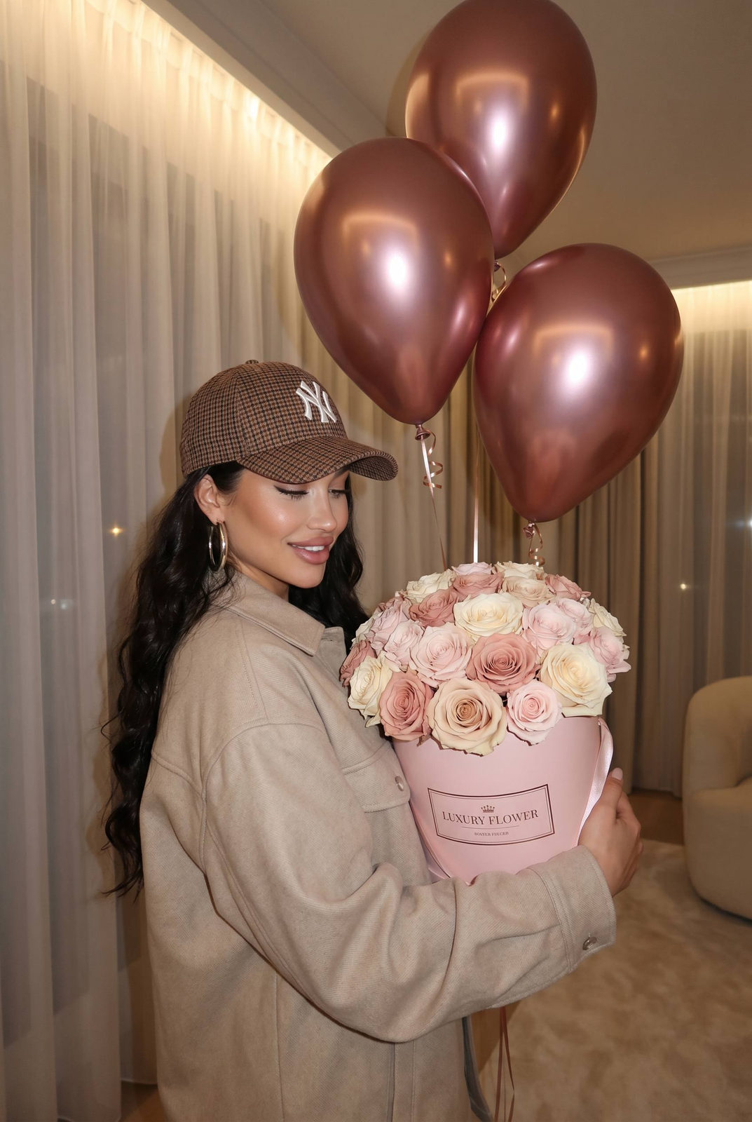Rose Gold Birthday Surprise Moment