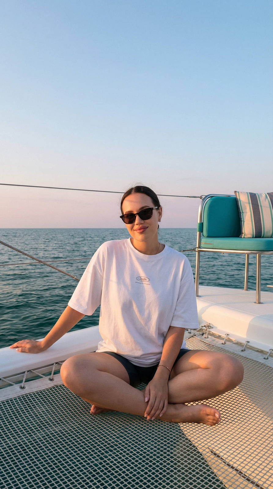 Yacht Golden Hour Chill