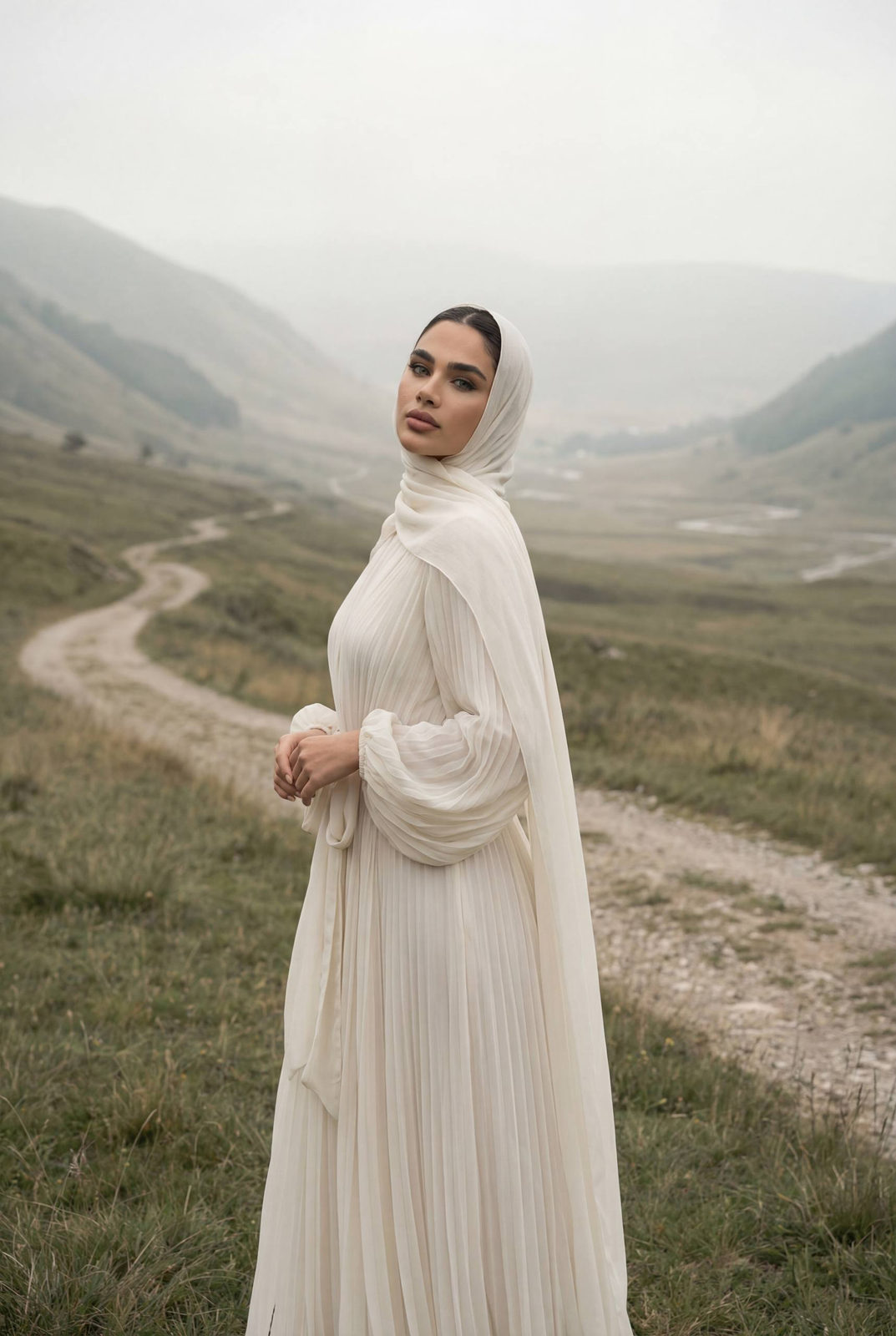 Misty Mountain Fairy Portrait