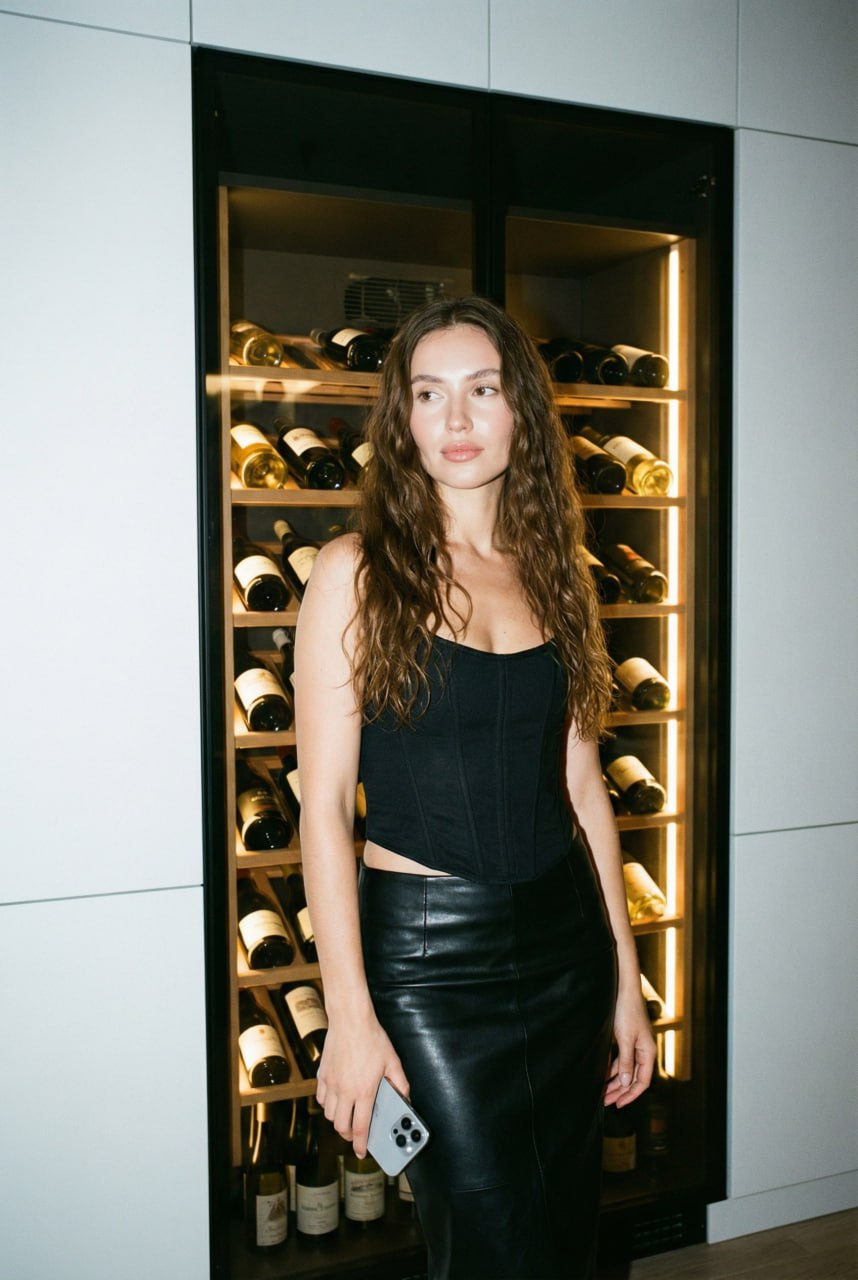 Luxury Wine Cabinet Fashion Editorial