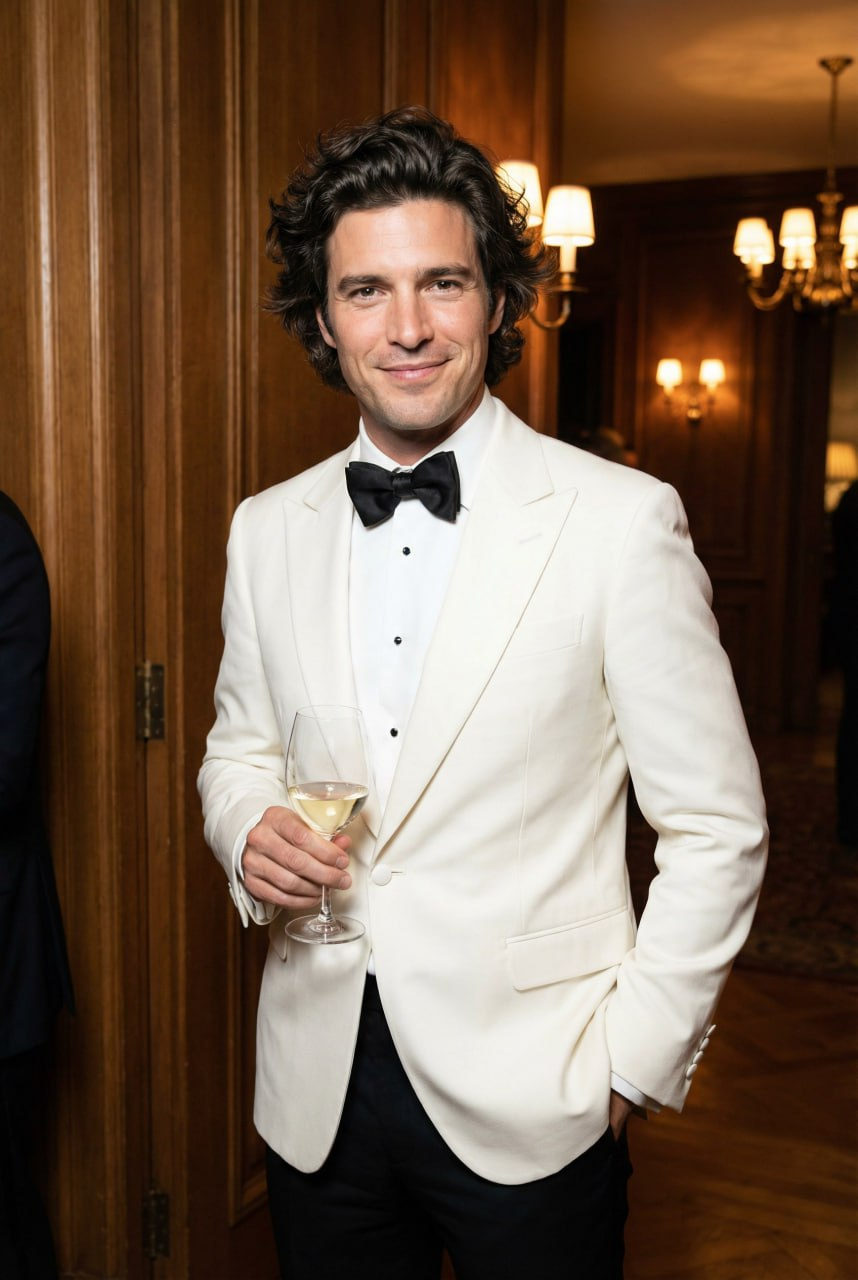 Old Money Gentleman Gala Portrait