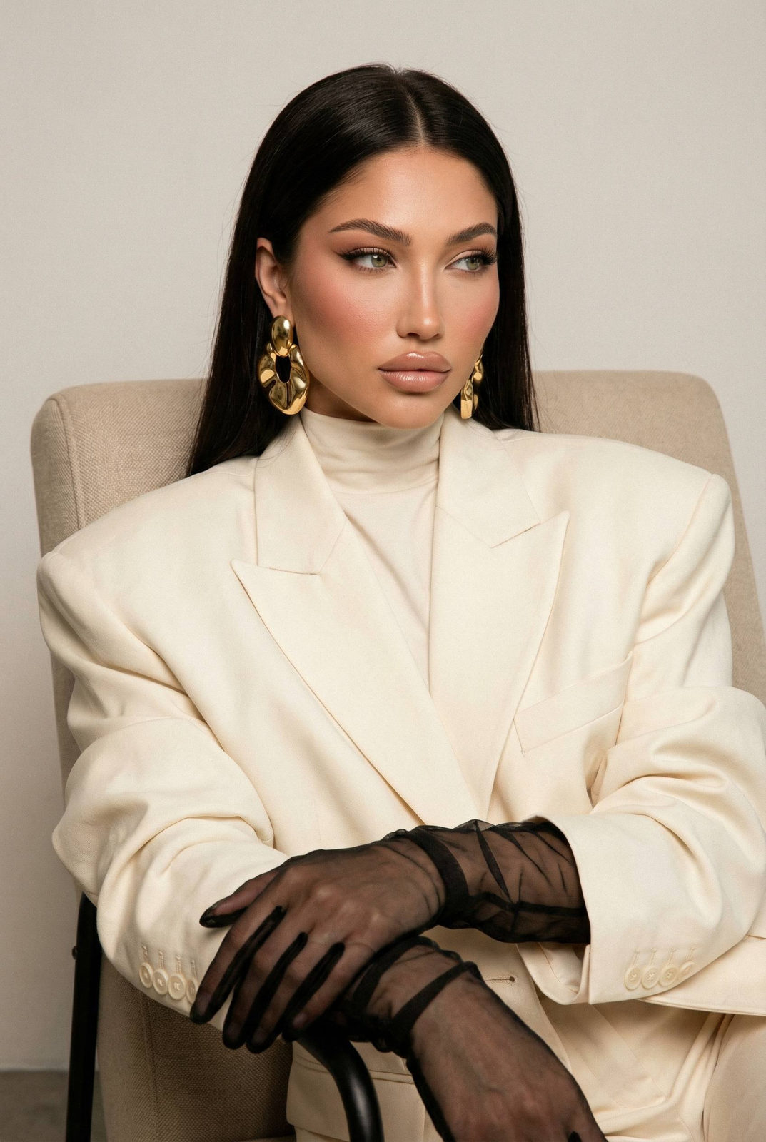 Luxury Fashion Editorial Portrait