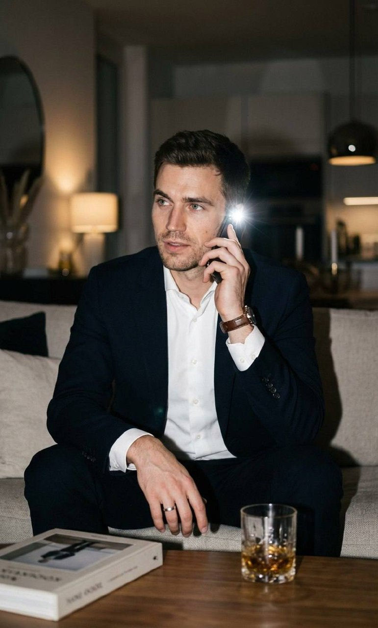 Midnight Gentleman Portrait