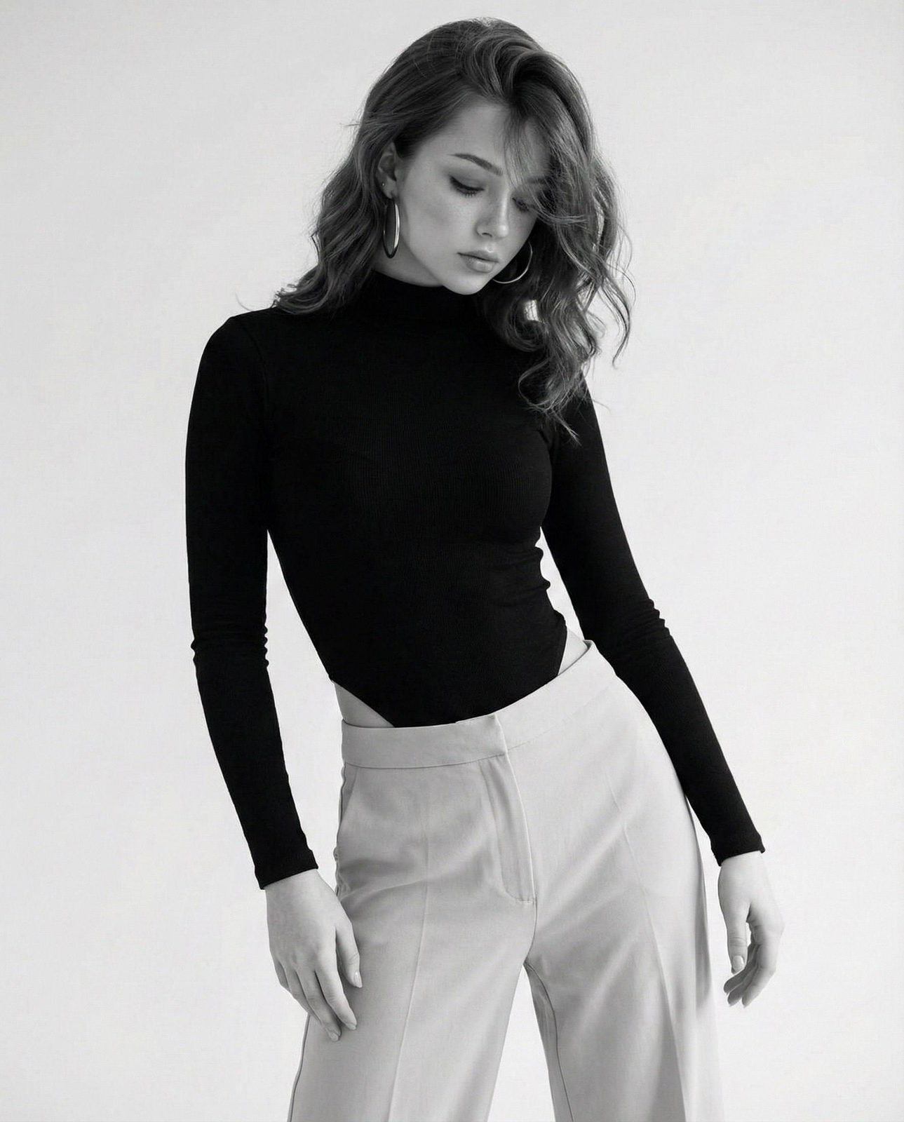 Minimalist Black White Fashion