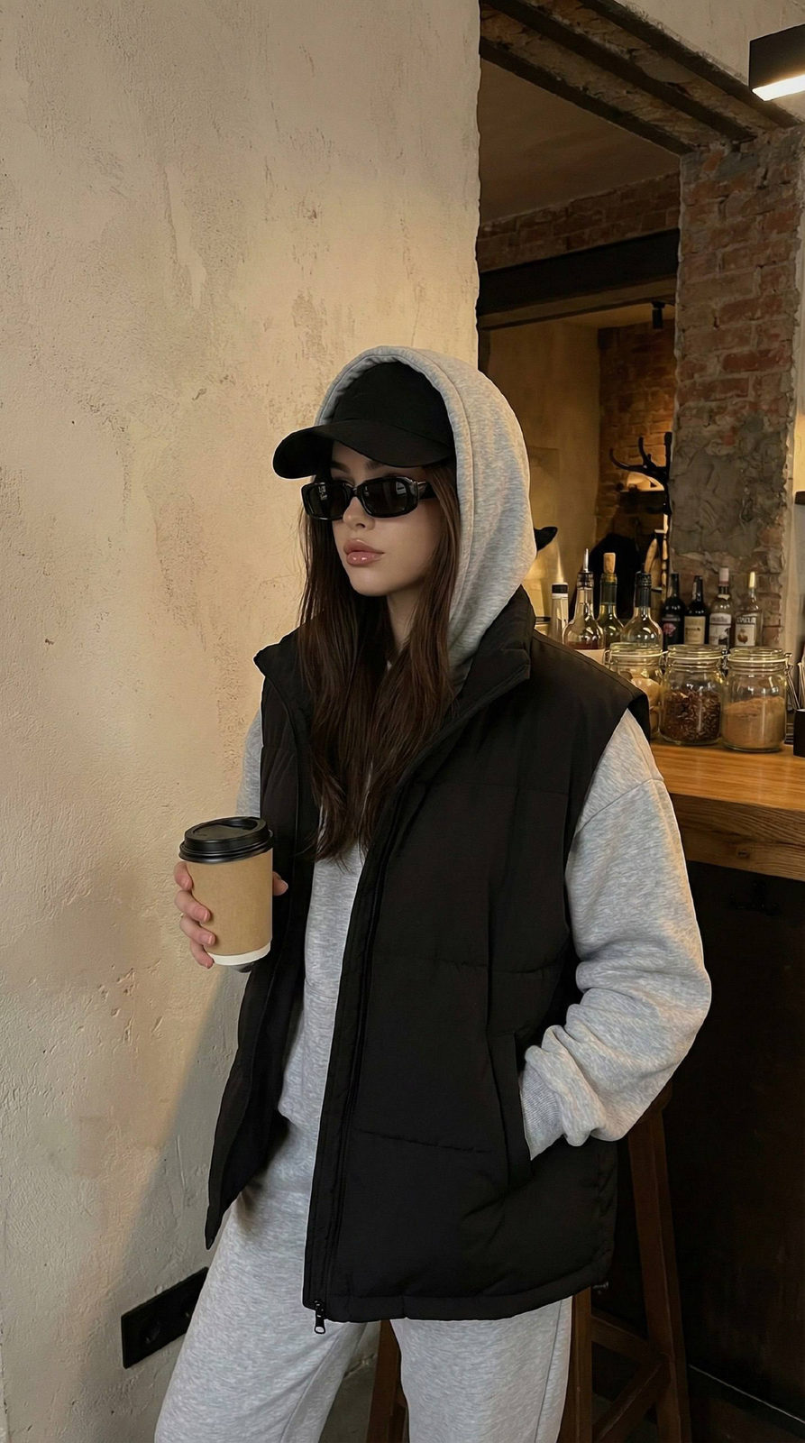 Cozy Loft Cafe Portrait