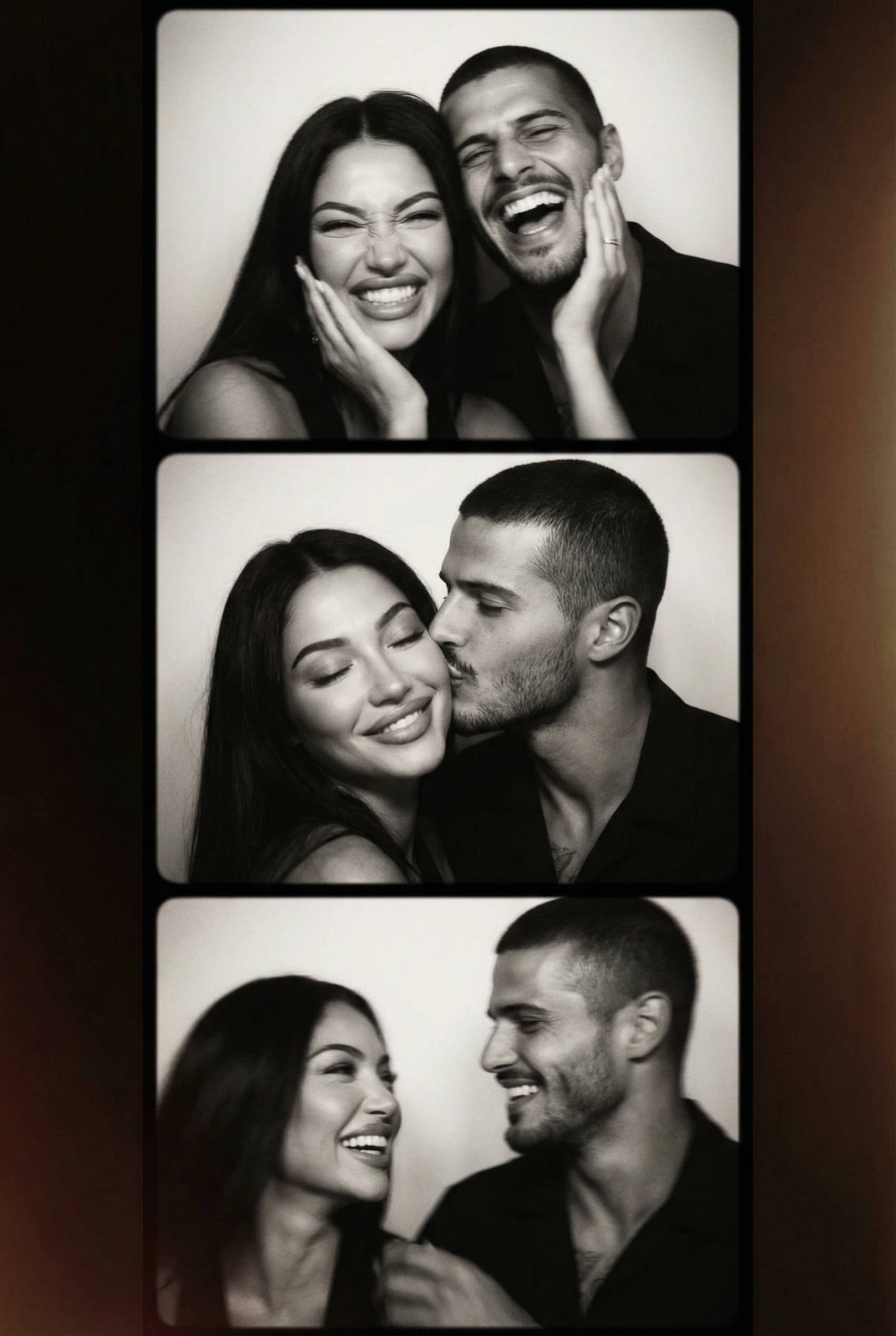 Vintage Photo Booth Couple