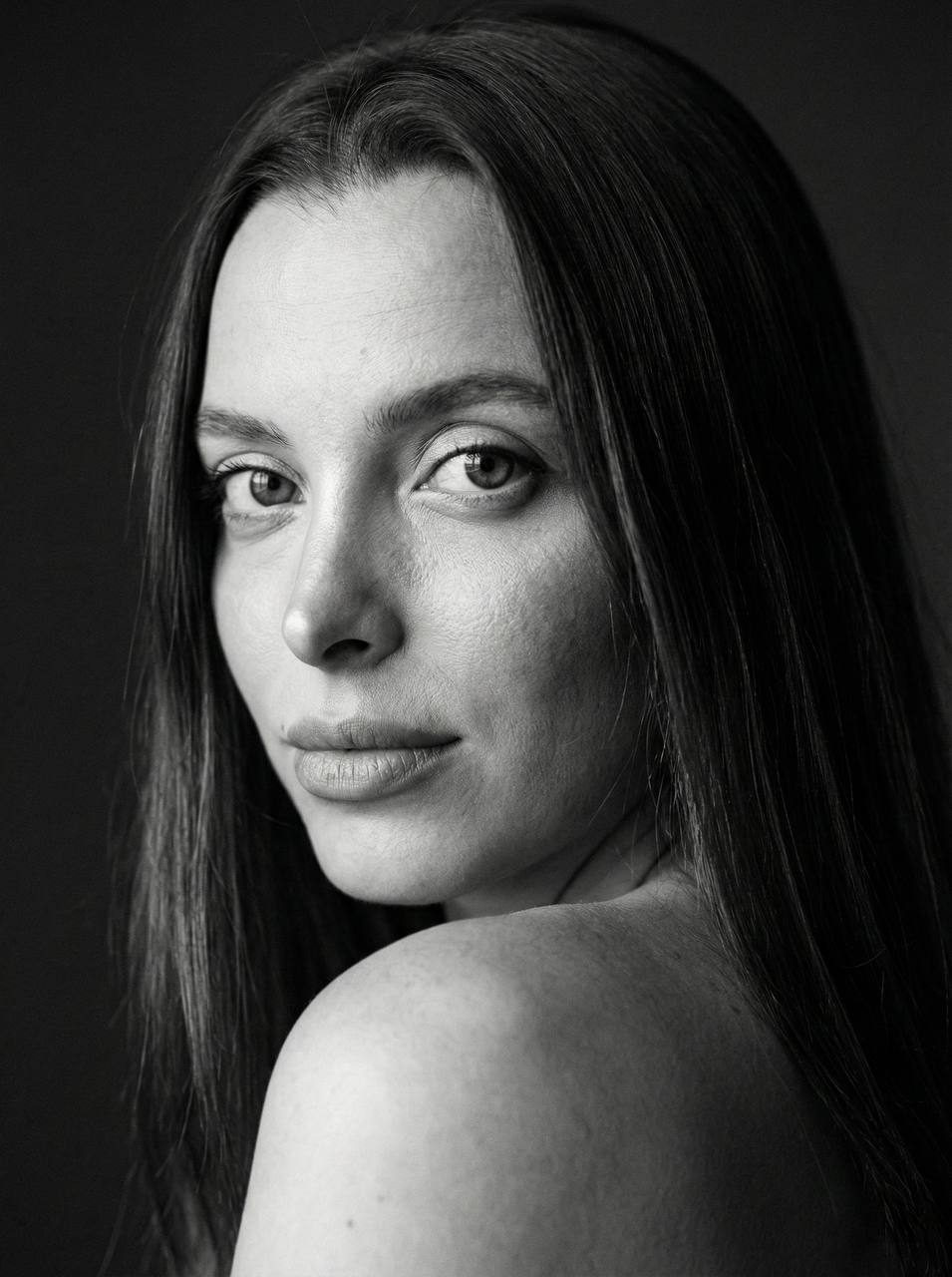 Cinematic Film Noir Portrait