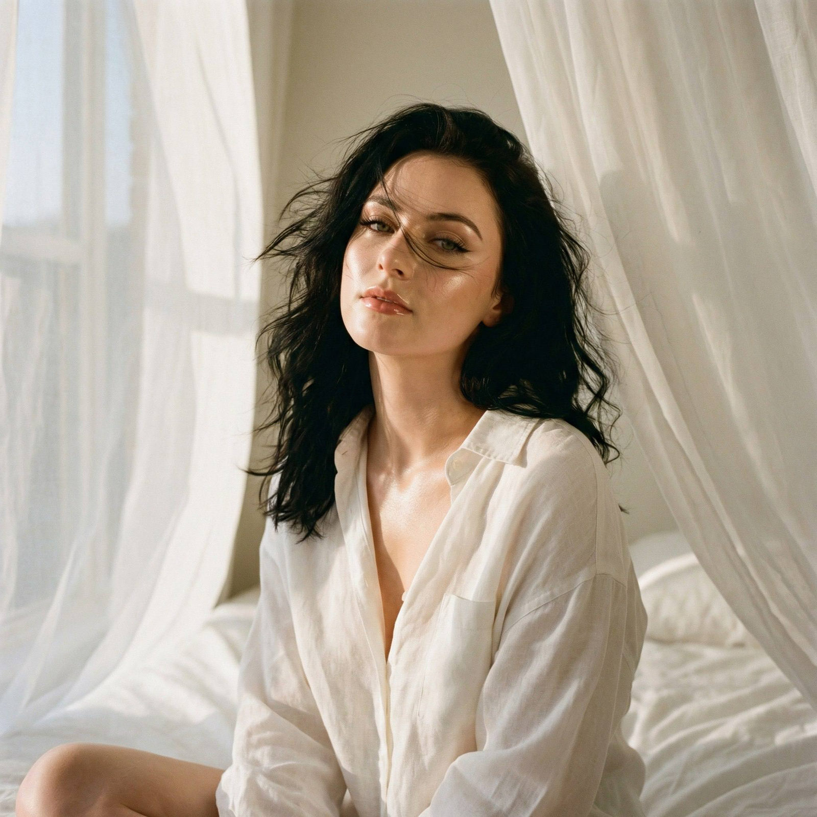 Golden Hour Fashion Portrait