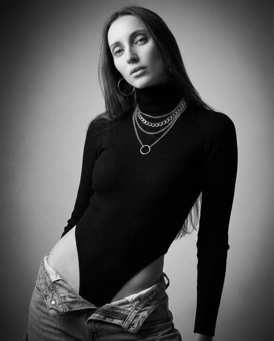 Monochrome Fashion Muse