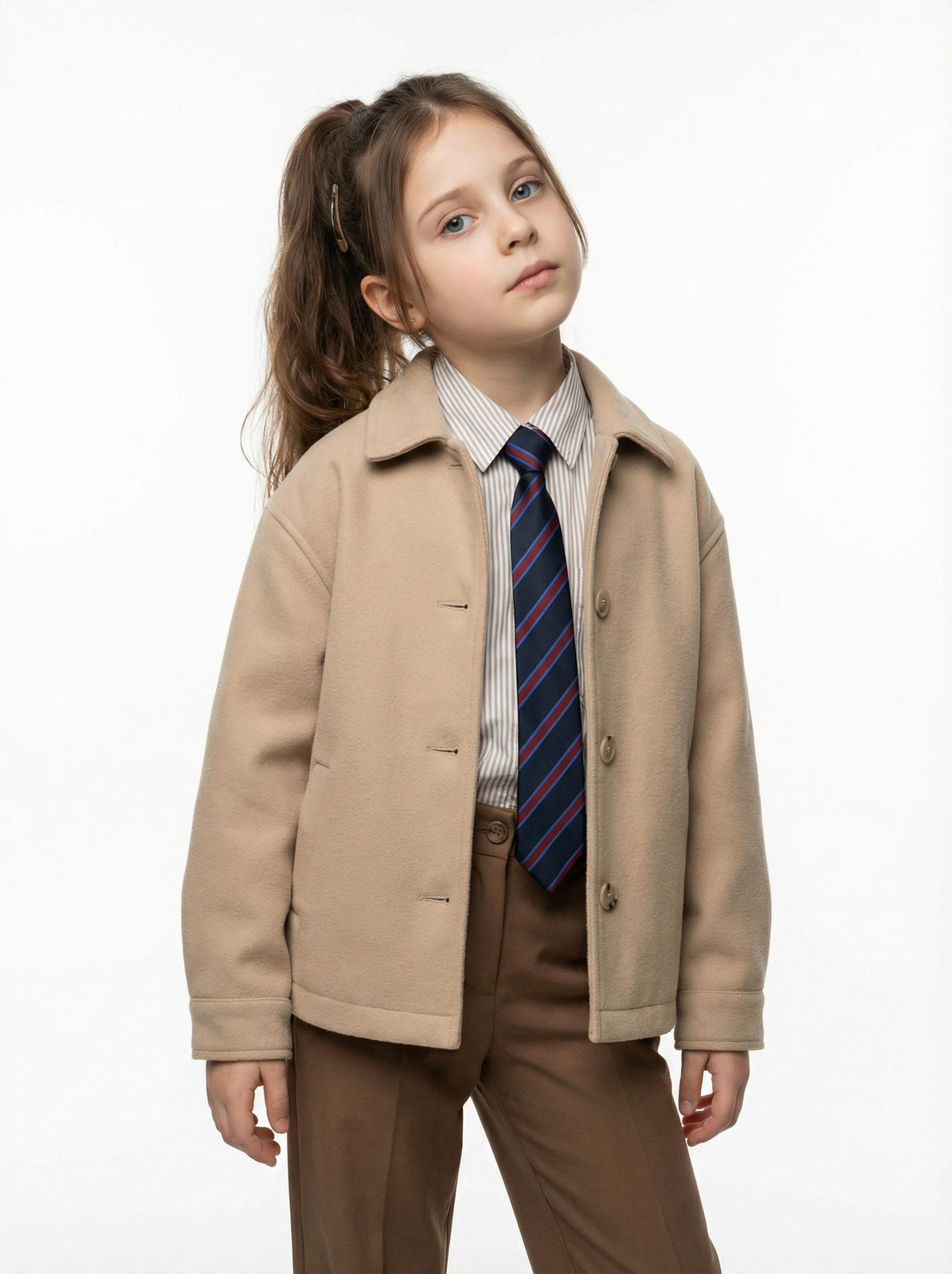 Young Girl Fashion Studio Portrait