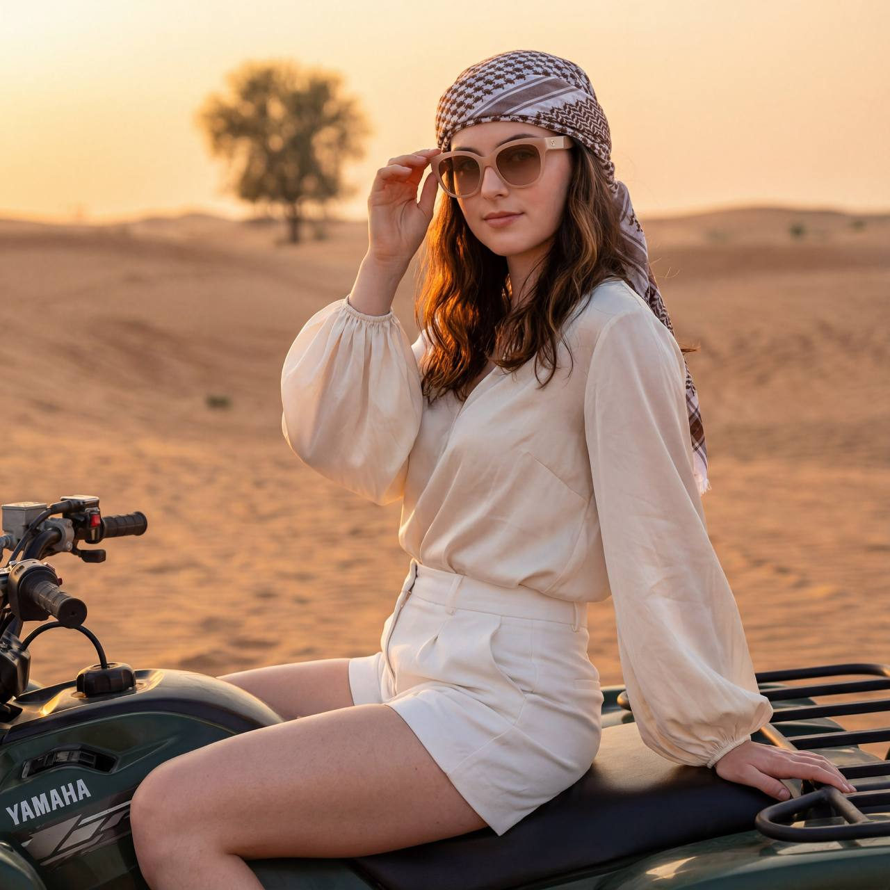 Desert Sunset Beauty on ATV
