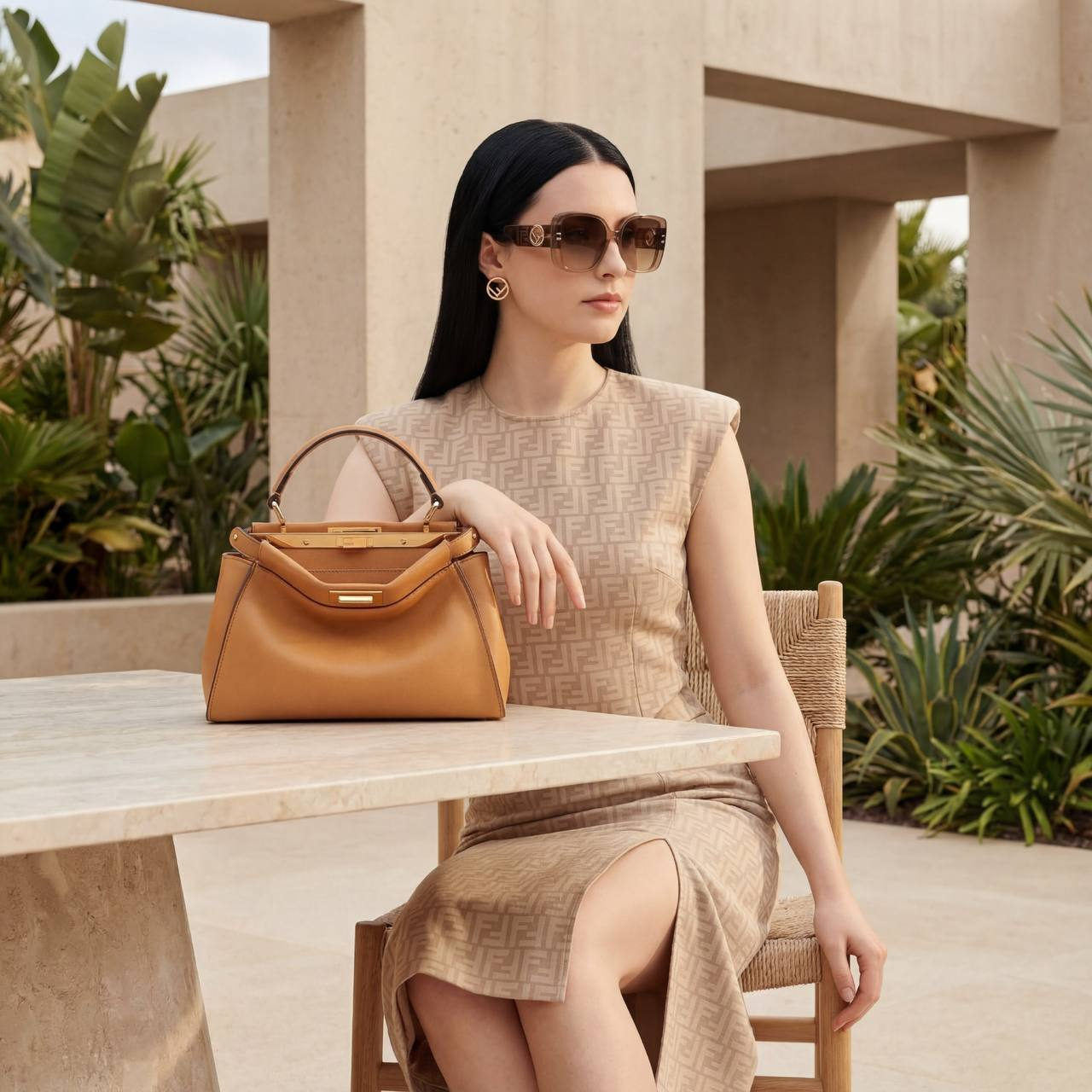 Fendi Quiet Luxury Tropical Editorial