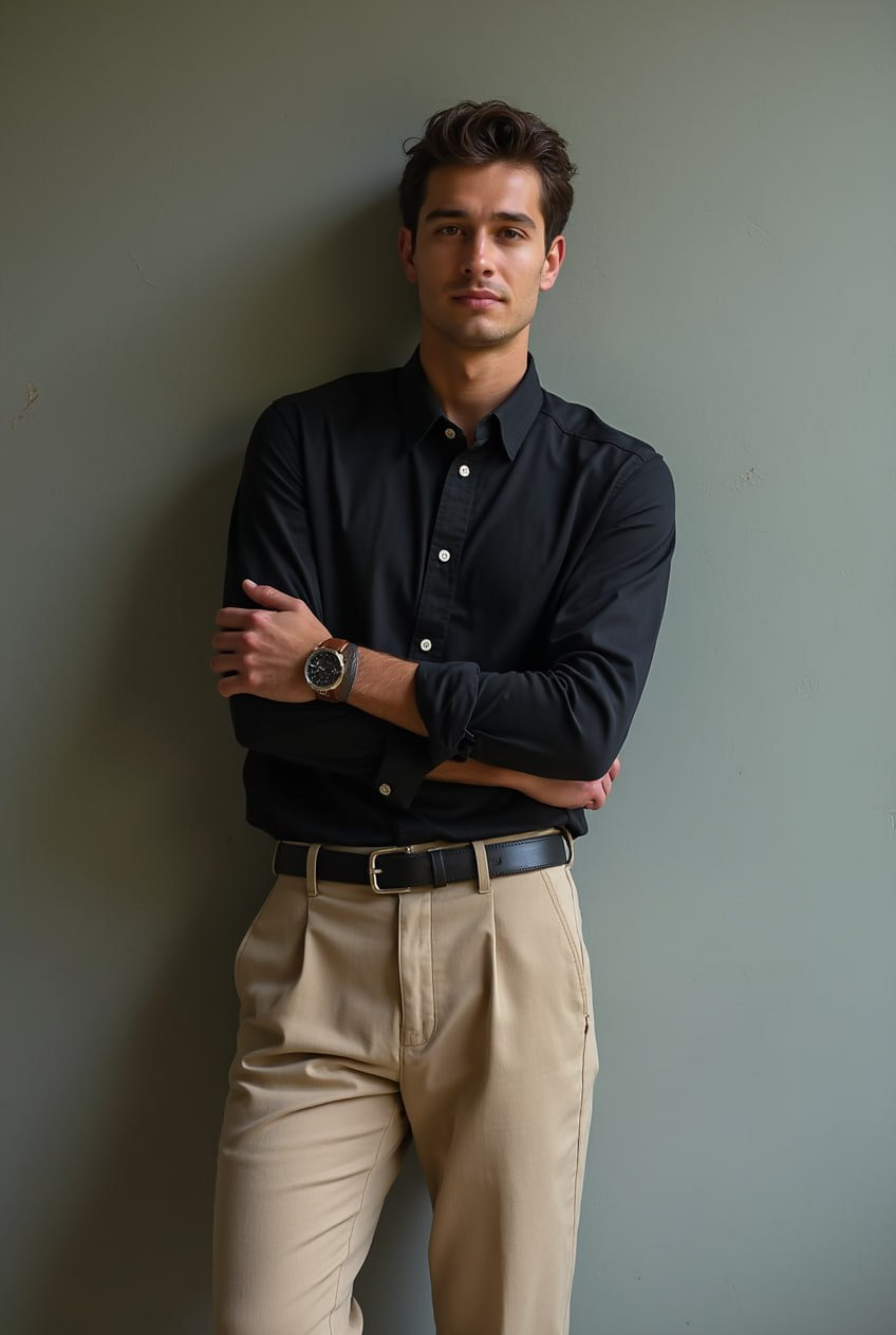 Stylish Man Fashion Portrait