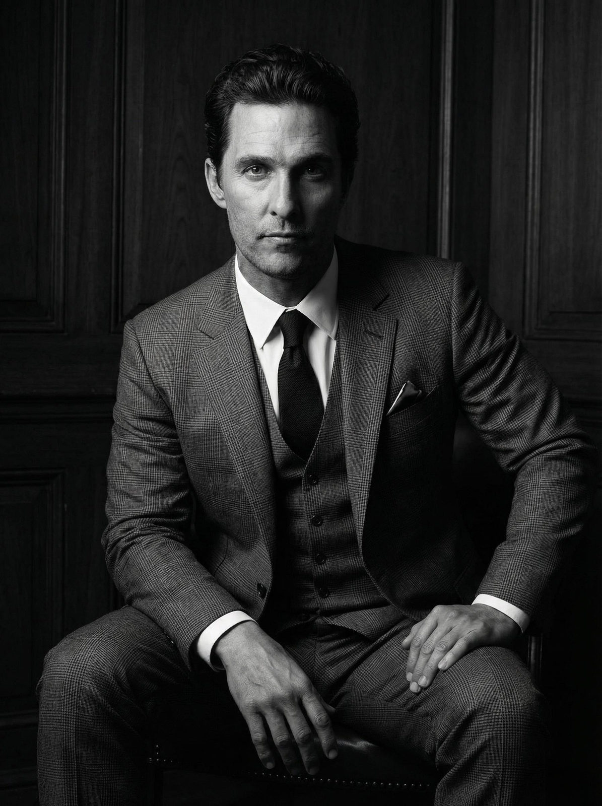 Chiaroscuro Gentleman Portrait