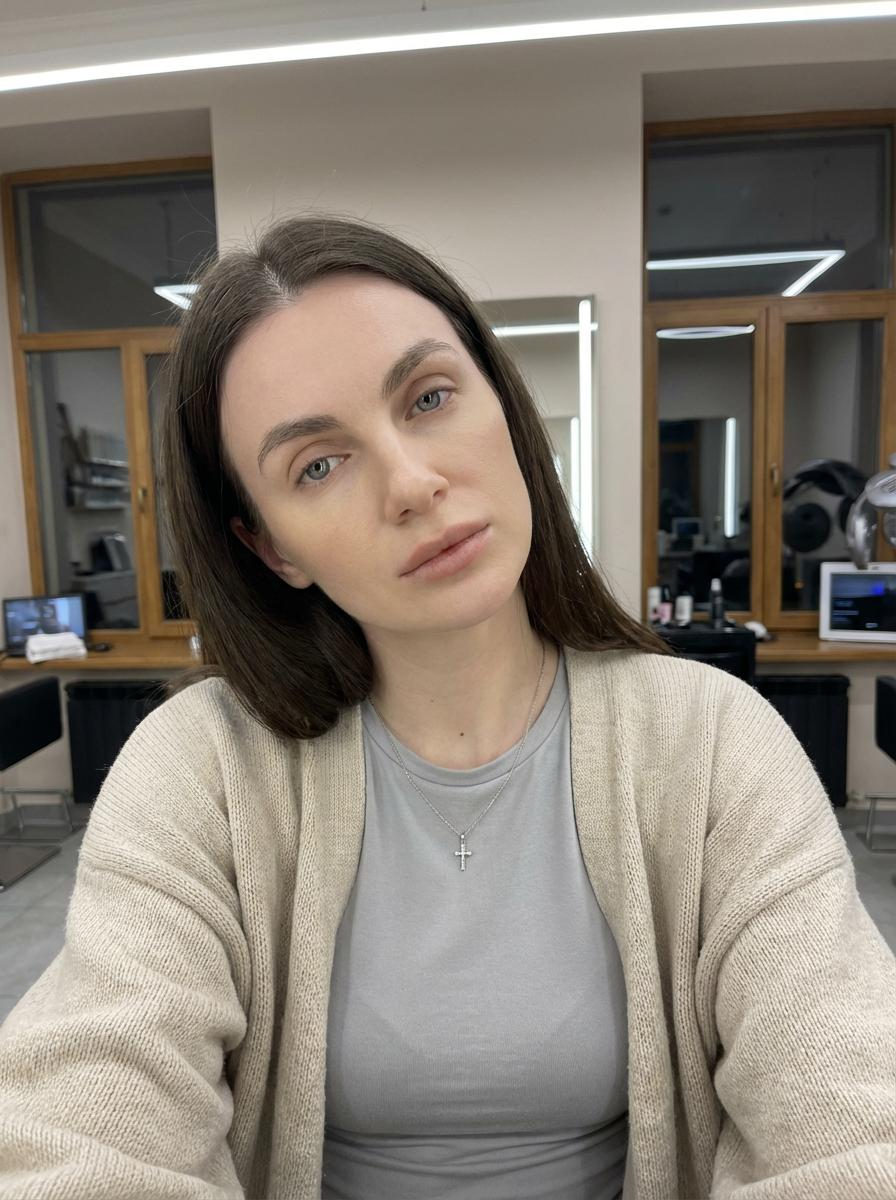 Beauty Salon Selfie Portrait