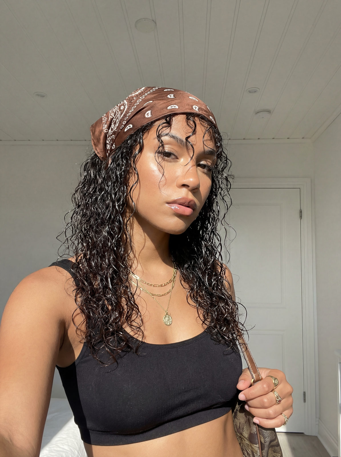 Boho Glam Fashion Portrait