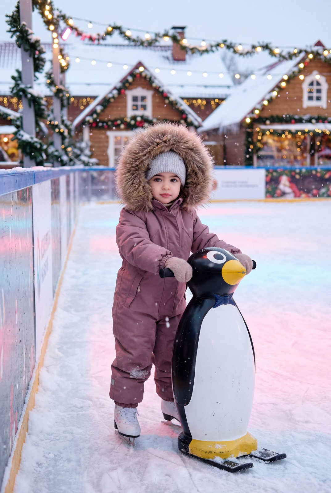 Penguin Skating Aid Winter Joy