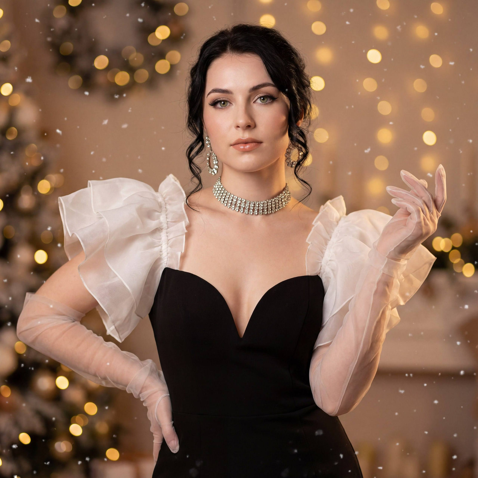Luxurious New Year's Eve Portrait