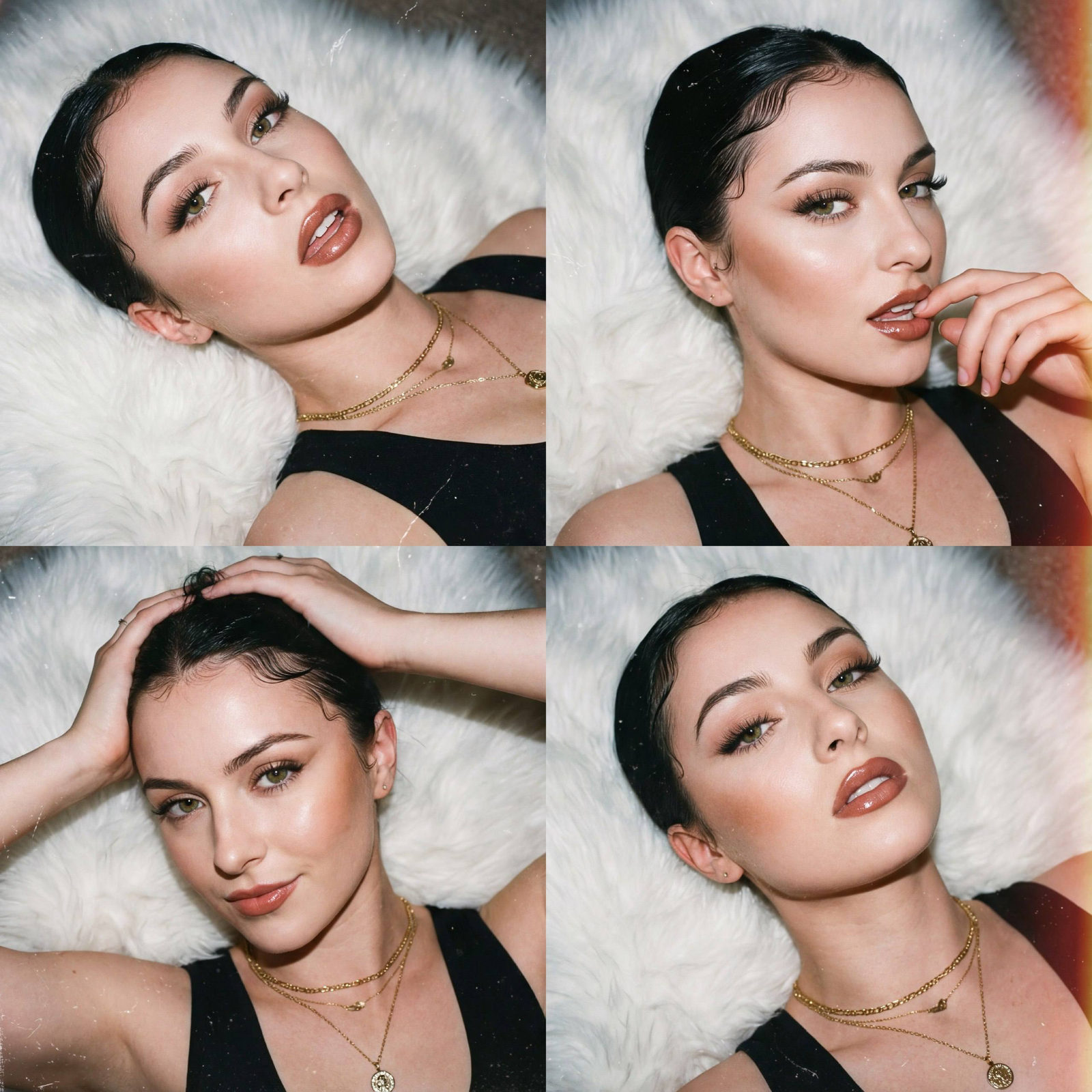 Vintage Four-Panel Flash Seduction