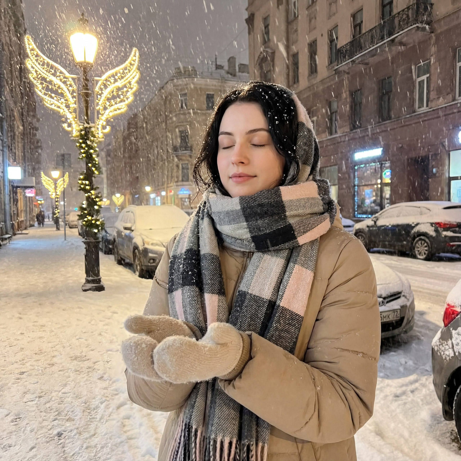 Snow Catcher Winter Portrait