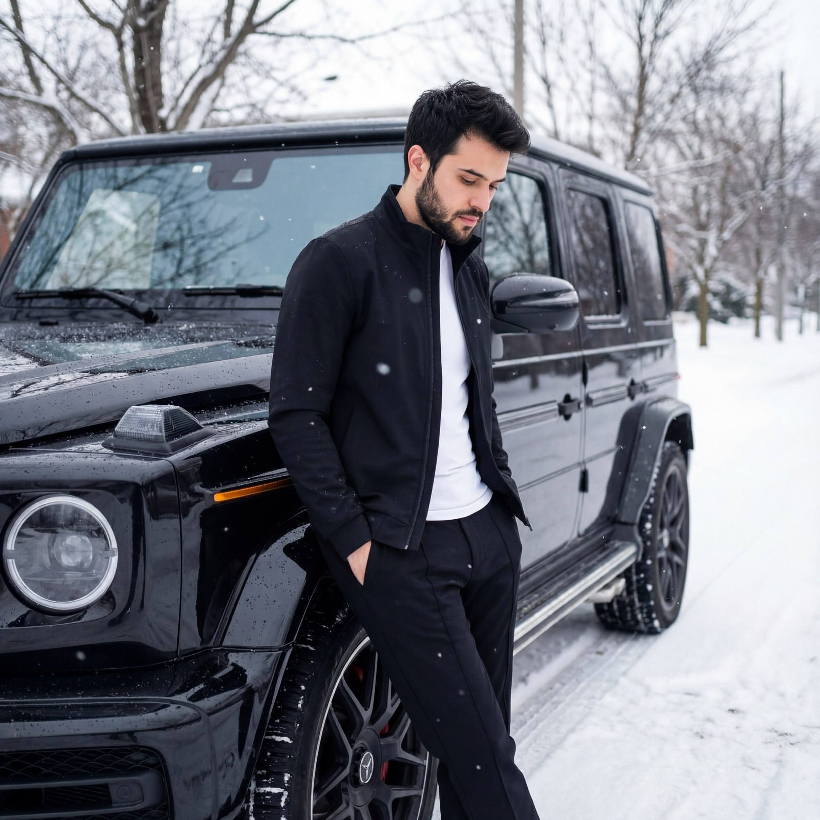 Winter G-Wagon Confidence